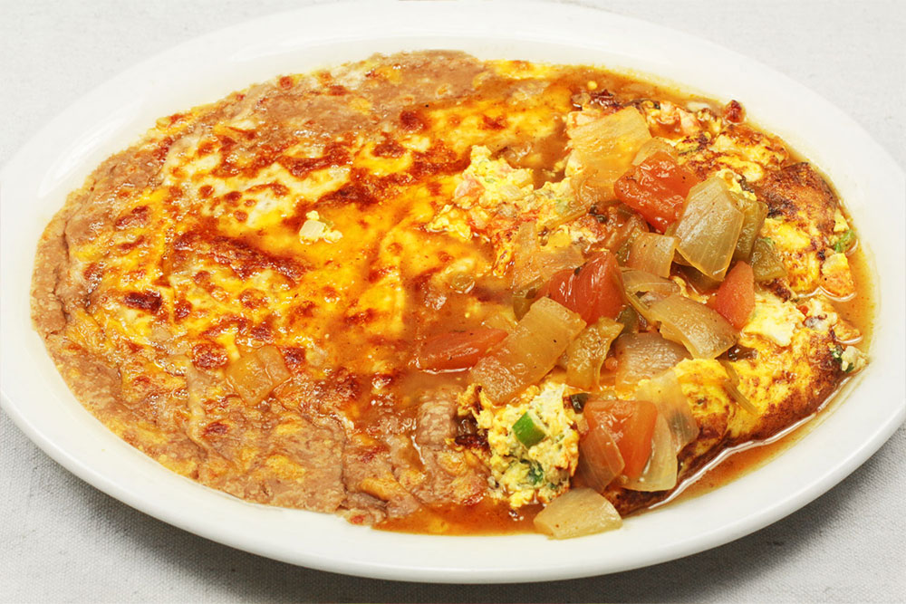 La Casita Cafe Los Huevos image menu